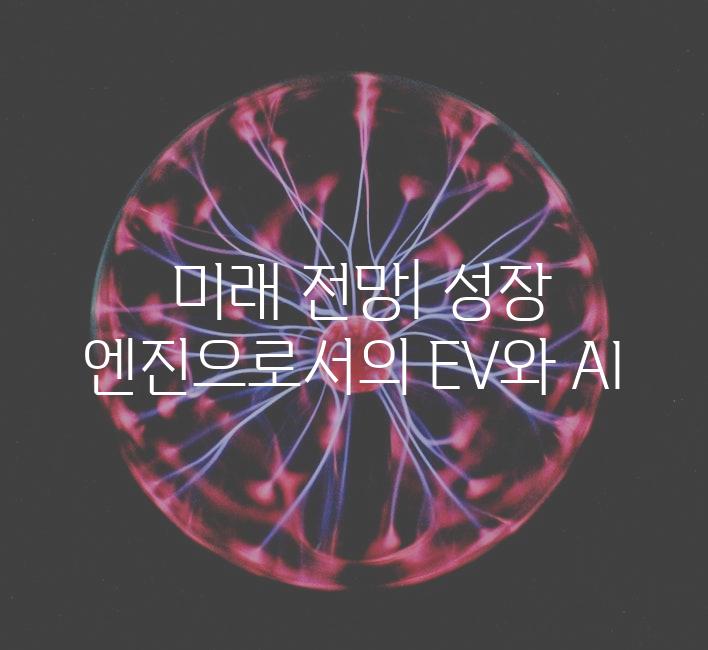  미래 전망| 성장 엔진으로서의 EV와 AI