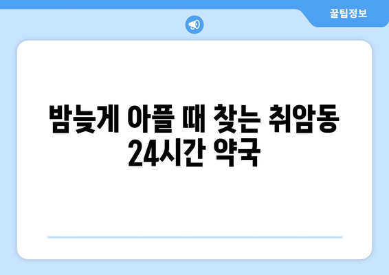 충청남도 논산시 취암동 24시간 토요일 일요일 휴일 공휴일 야간 약국