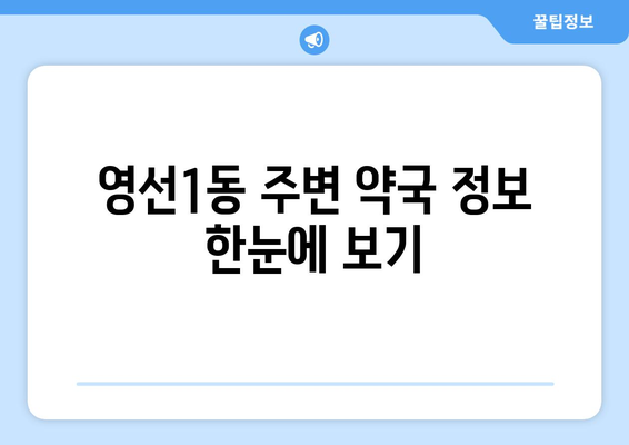 부산시 영도구 영선1동 24시간 토요일 일요일 휴일 공휴일 야간 약국