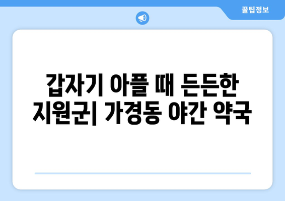 충청북도 청주시 흥덕구 가경동 24시간 토요일 일요일 휴일 공휴일 야간 약국