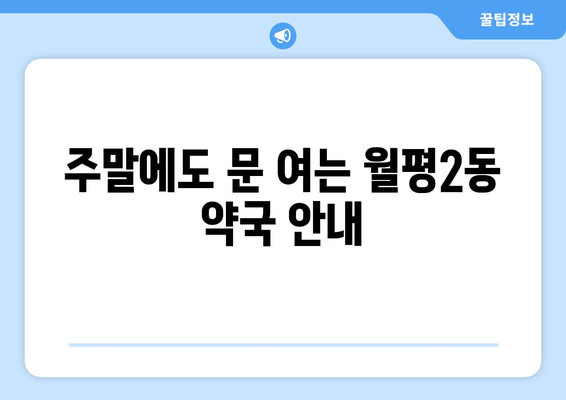 대전시 서구 월평2동 24시간 토요일 일요일 휴일 공휴일 야간 약국