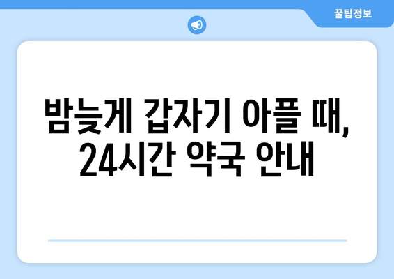 경기도 양주시 남면 24시간 토요일 일요일 휴일 공휴일 야간 약국