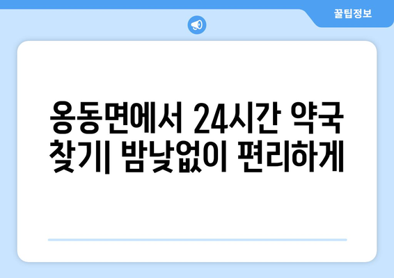 전라북도 정읍시 옹동면 24시간 토요일 일요일 휴일 공휴일 야간 약국