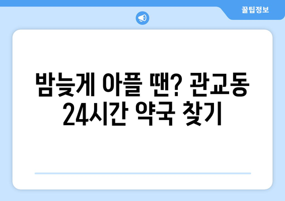 인천시 미추홀구 관교동 24시간 토요일 일요일 휴일 공휴일 야간 약국