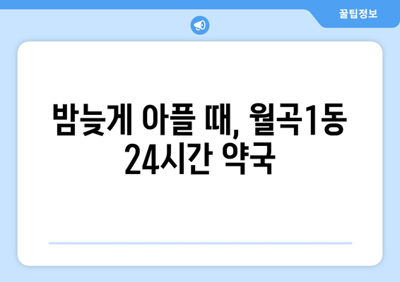 광주시 광산구 월곡1동 24시간 토요일 일요일 휴일 공휴일 야간 약국