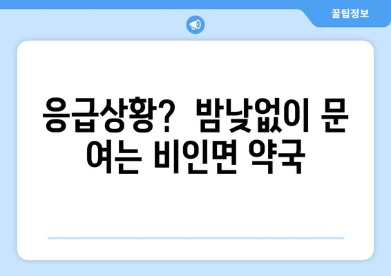 충청남도 서천군 비인면 24시간 토요일 일요일 휴일 공휴일 야간 약국