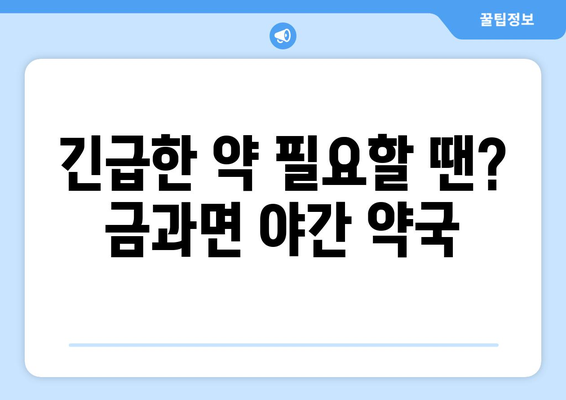 전라북도 순창군 금과면 24시간 토요일 일요일 휴일 공휴일 야간 약국