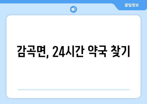 충청북도 음성군 감곡면 24시간 토요일 일요일 휴일 공휴일 야간 약국