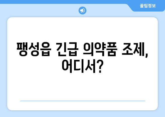 경기도 평택시 팽성읍 24시간 토요일 일요일 휴일 공휴일 야간 약국