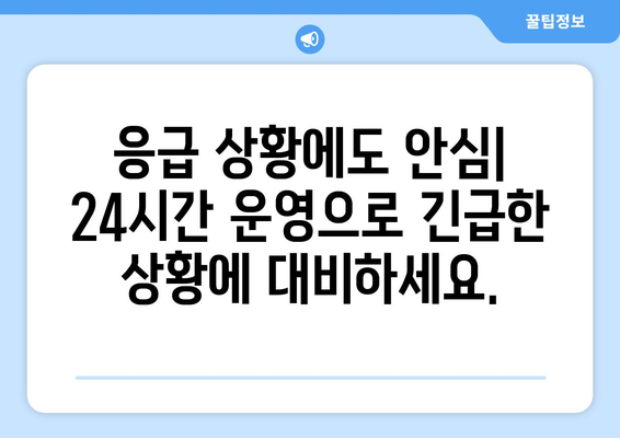 대전시 중구 태평1동 24시간 토요일 일요일 휴일 공휴일 야간 약국