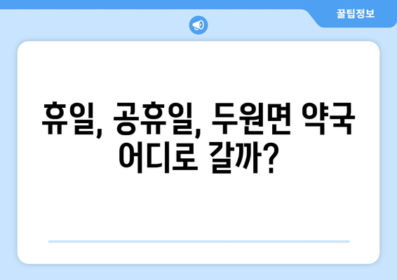 전라남도 고흥군 두원면 24시간 토요일 일요일 휴일 공휴일 야간 약국