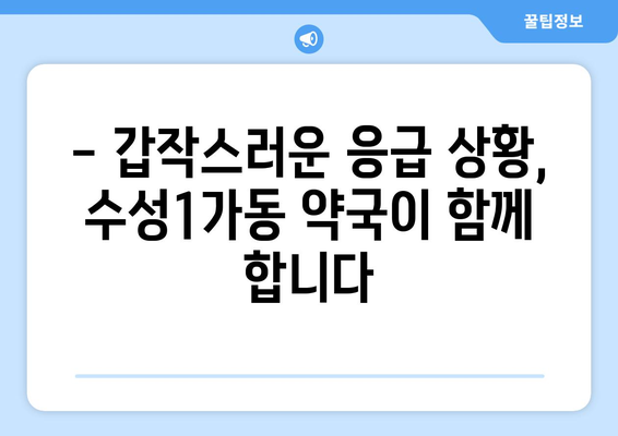 대구시 수성구 수성1가동 24시간 토요일 일요일 휴일 공휴일 야간 약국