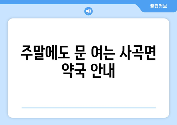 충청남도 공주시 사곡면 24시간 토요일 일요일 휴일 공휴일 야간 약국