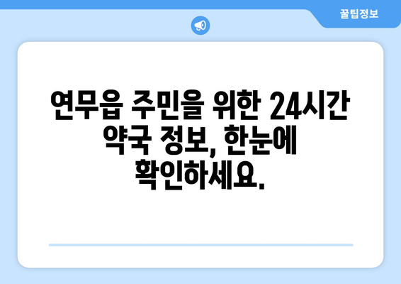 충청남도 논산시 연무읍 24시간 토요일 일요일 휴일 공휴일 야간 약국