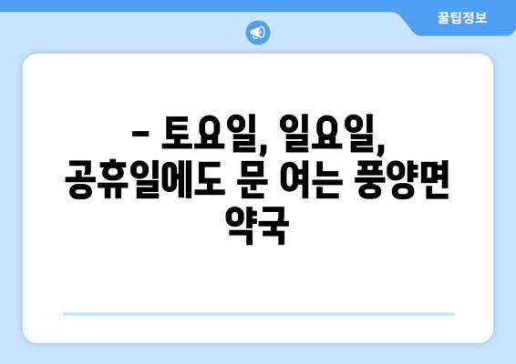 전라남도 고흥군 풍양면 24시간 토요일 일요일 휴일 공휴일 야간 약국