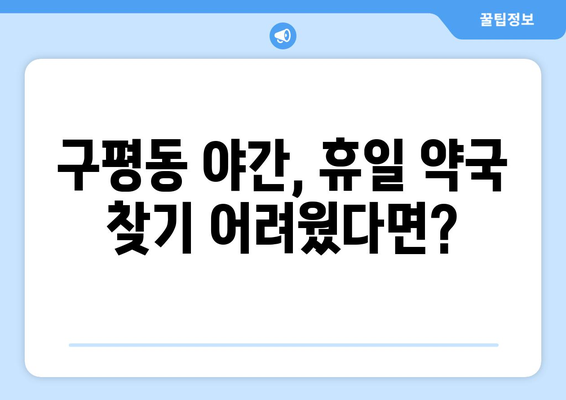 부산시 사하구 구평동 24시간 토요일 일요일 휴일 공휴일 야간 약국