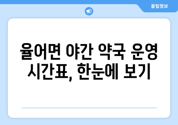 전라남도 보성군 율어면 24시간 토요일 일요일 휴일 공휴일 야간 약국