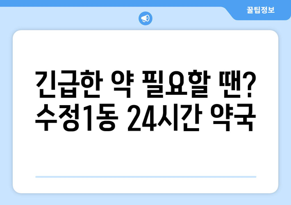 부산시 동구 수정1동 24시간 토요일 일요일 휴일 공휴일 야간 약국