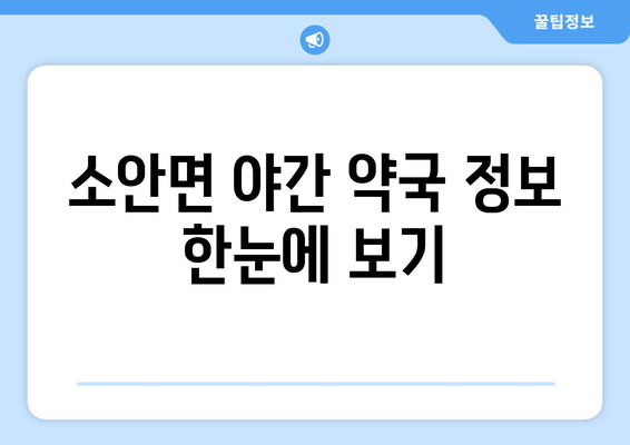 전라남도 완도군 소안면 24시간 토요일 일요일 휴일 공휴일 야간 약국