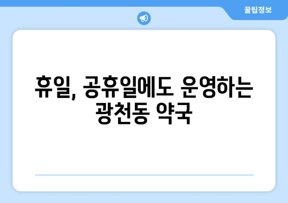 광주시 서구 광천동 24시간 토요일 일요일 휴일 공휴일 야간 약국