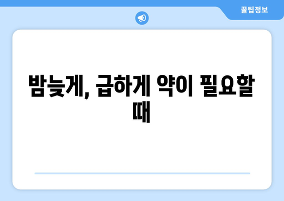 서울시 강동구 명일제2동 24시간 토요일 일요일 휴일 공휴일 야간 약국