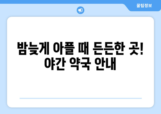 전라남도 담양군 월산면 24시간 토요일 일요일 휴일 공휴일 야간 약국